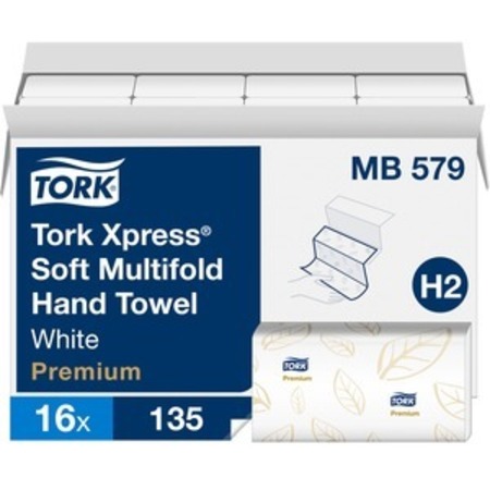 TORK Towel, Mfold, Prem, Wht TRKMB579